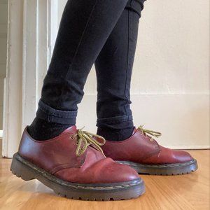 Dr. Martens oxblood oxfords